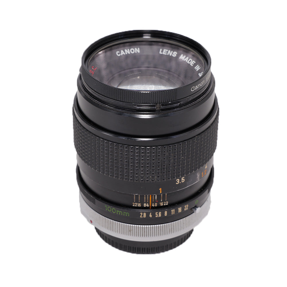 Brugt Canon FD 100mm F/2.8 SSC - Defekt