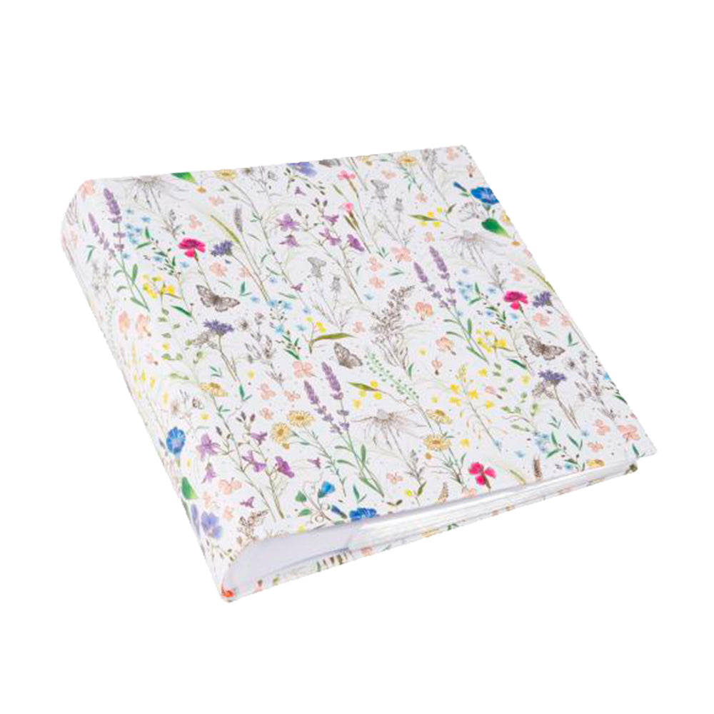 Goldbuch Summer Meadow Super 200 fotoalbum i hvid set liggende forfra