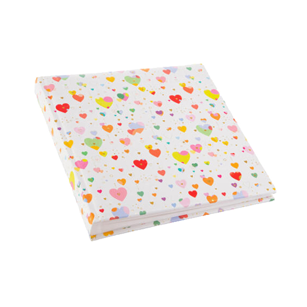 Goldbuch Heart to Heart fotoalbum liggende, set ovenfra