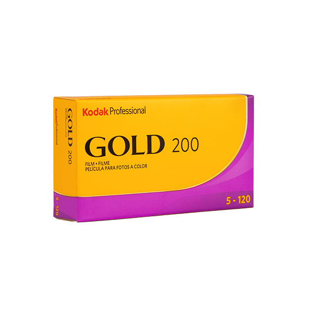Kodak Gold 200 120 film 5 pk.