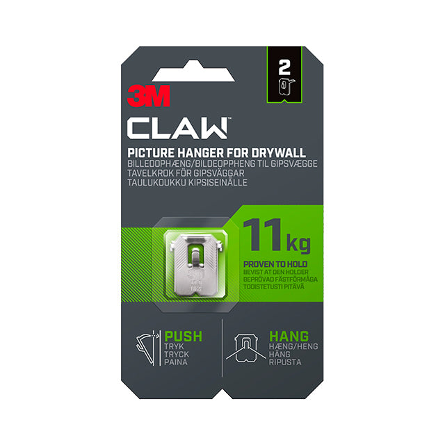3M Claw Hook Billedophæng Gipsvæg <11kg