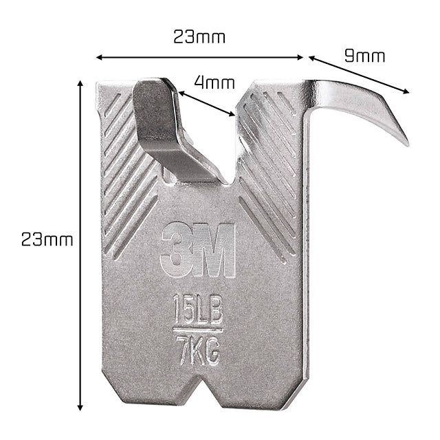 3M Claw Hook Billedophæng Gipsvæg <7 kg