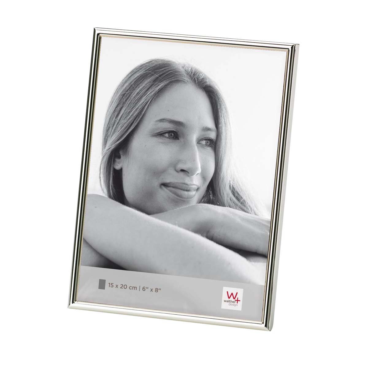 Walther Chloe Metal Ramme Sølv 15x20 cm