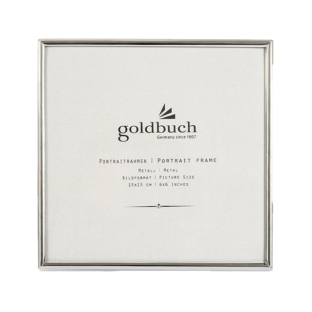 Goldbuch Fine Aluramme 15x15 cm Sølv