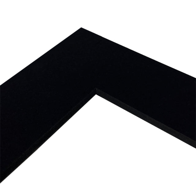 Focus Passepartout 30x40 / 2 x 10x15 / 3 x 10x10 cm Sort
