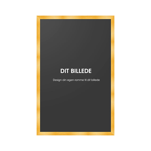 ADJ 2044 Træramme Guld 13x18 cm Refleksfrit Glas