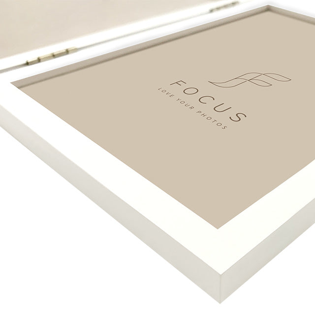 Focus Willow Dobbeltramme 10x15 cm Hvid