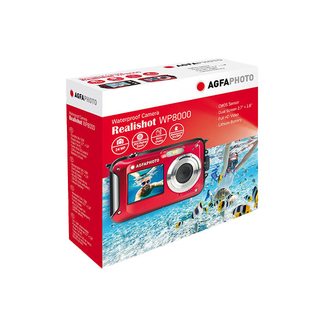 Agfa Realishot WP8000 Rød