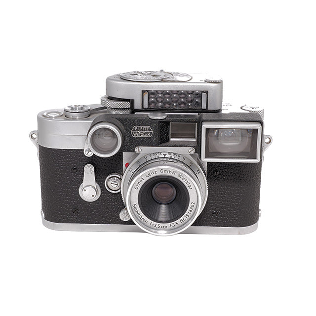 Brugt Leica M3 Double Stroke + Summaron 3,5 cm f/3,5 + Lysmåler