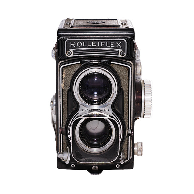 Brugt Rolleiflex T Model 1 grå TLR Carl Zeiss Tessar 75mm f/3.5
