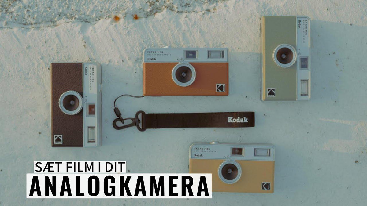 Agfa Reusable 35mm Analog Kamera Sort