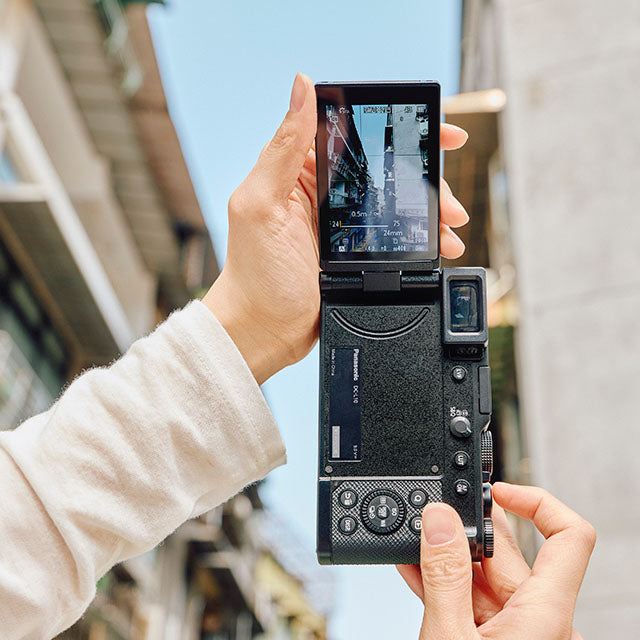Panasonic Lumix L10 Sort