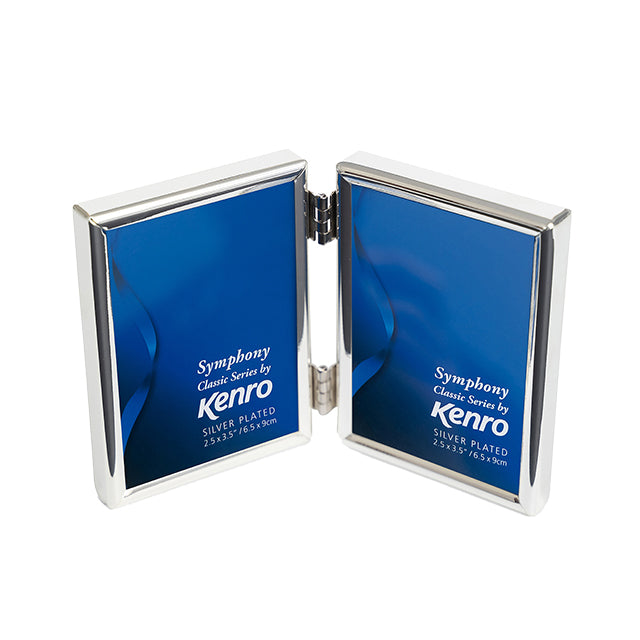 Kenro Symphony 2 x 6,5x9 cm Sølv
