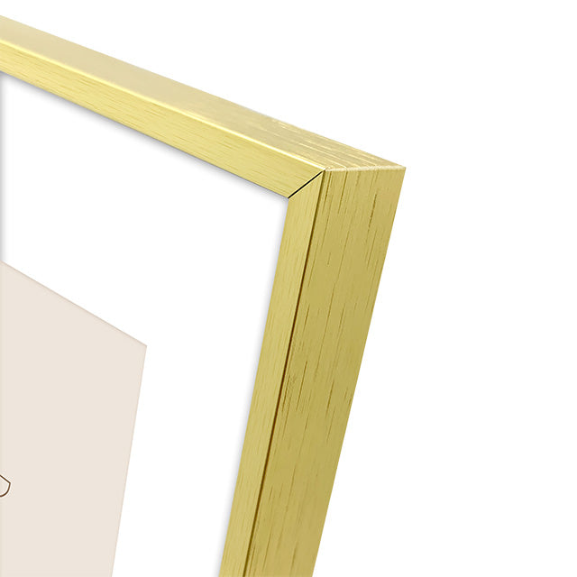 Focus Aster Guld Aluramme 15x20 / 10x15 cm