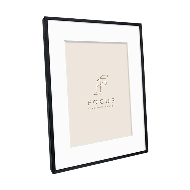 Focus Aster Sort Aluramme 15x20 / 10x15 cm