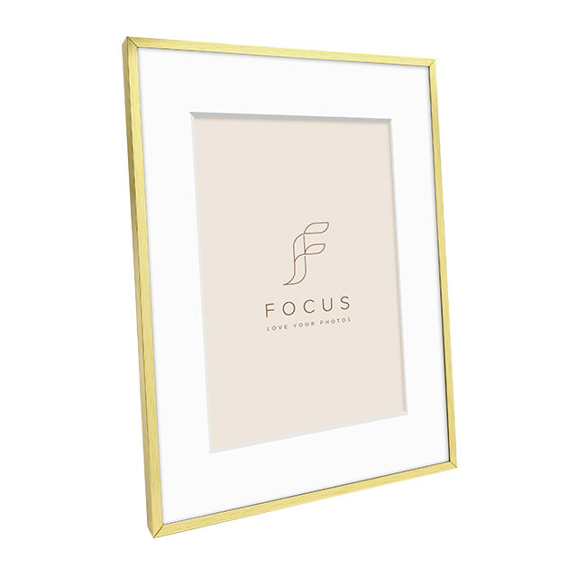 Focus Aster Guld Aluramme 18x24 / 13x18 cm