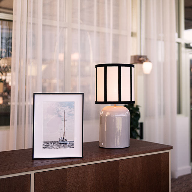 Focus Aster Sort Aluramme 30x40 / 20x30 cm