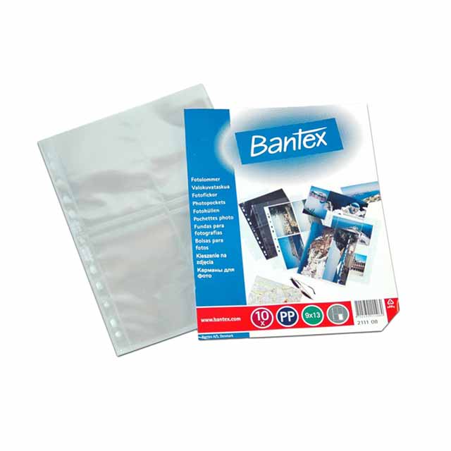 Bantex Fotolommer 2111 9x13 Klar