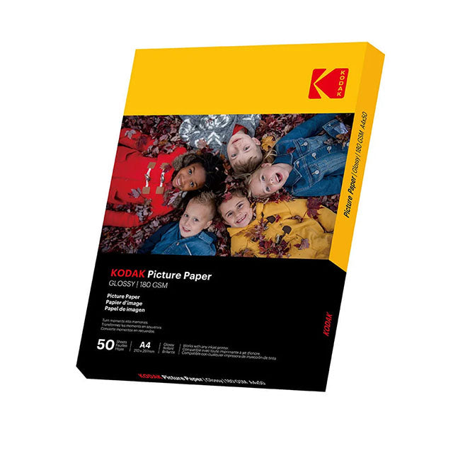 Kodak Blankt Fotopapir 180/m² 50 Ark 21x29,7 cm A4