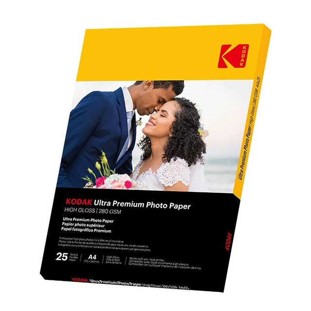 Kodak Blankt Fotopapir 280/m² 25 Ark 21x29,7 cm A4