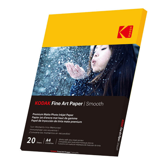 Kodak Matte Smooth Fotopapir 230/m² 20 Ark 21x29,7 cm A4