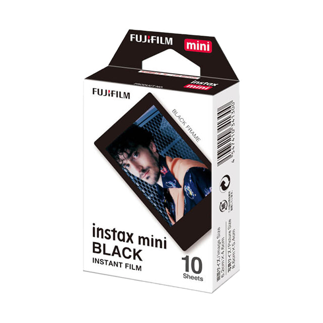 Fujifilm Instax Mini Film Sort Ramme 1x10 stk