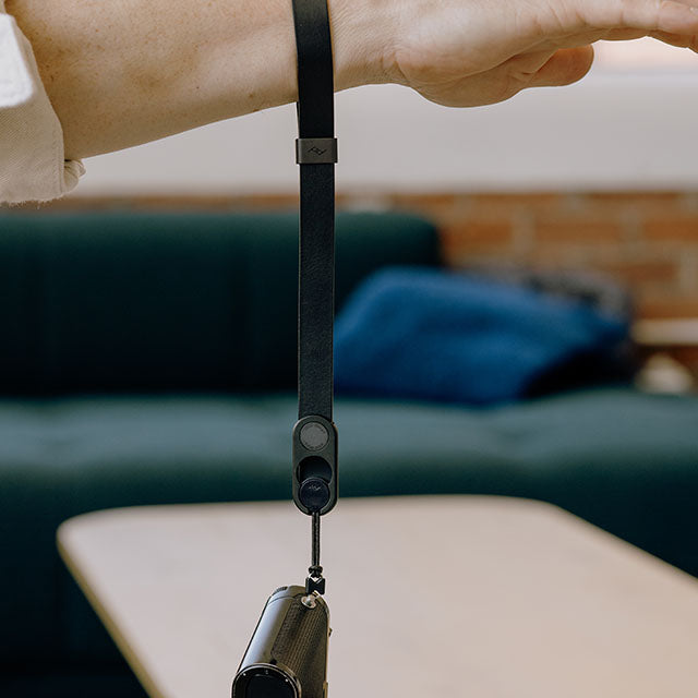 Peak Design Cuff Leather Håndledsrem Sort