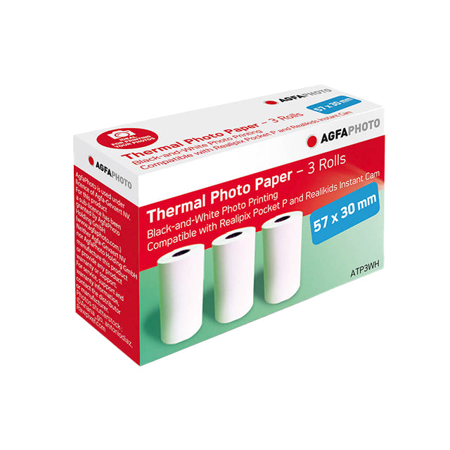 Agfa Realikids Instant Papir 3 Ruller