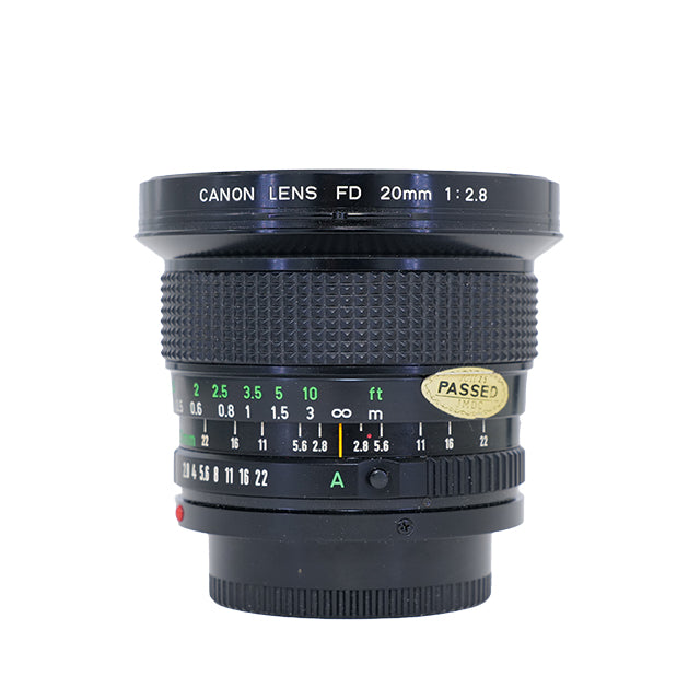 Brugt Canon FD 20mm F/2.8 
