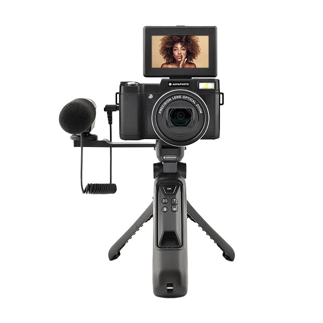 Agfa Realishot Vlogging Kamera 5x Optisk Zoom
