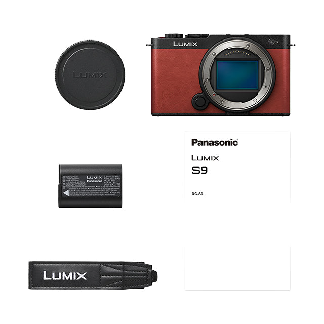 Panasonic Lumix S9 Hus Crimson Red