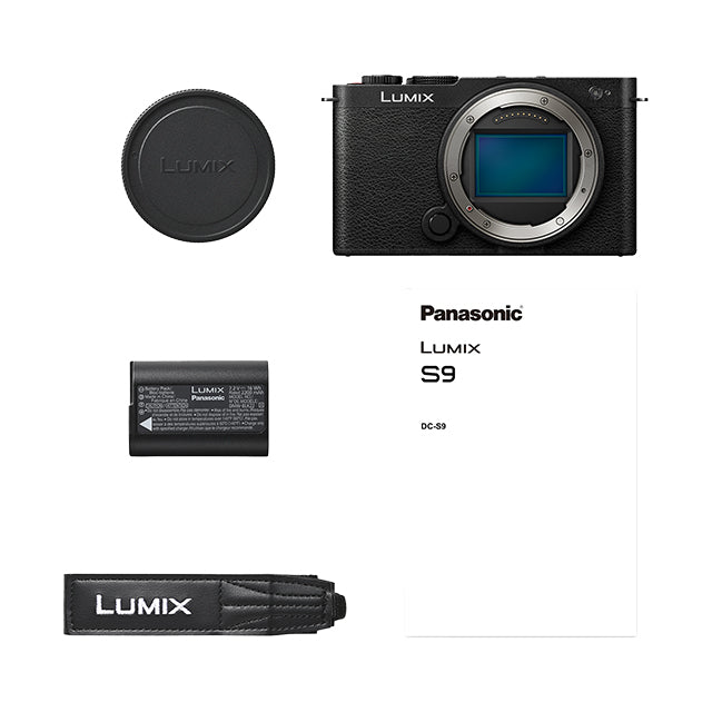 Panasonic Lumix S9 Hus Jet Black