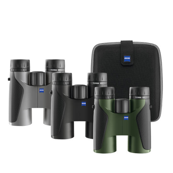 Zeiss Terra ED 10x42 Sort / Grøn - Cashback 555,-