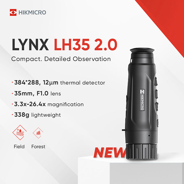 HIKMICRO Lynx LH35 2.0 Thermal Monocular