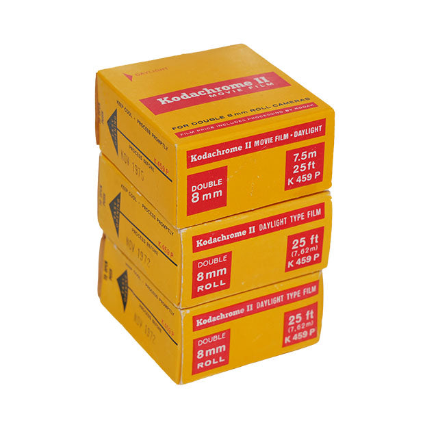 Kodachrome II 8mm smalfilm - 3 pk