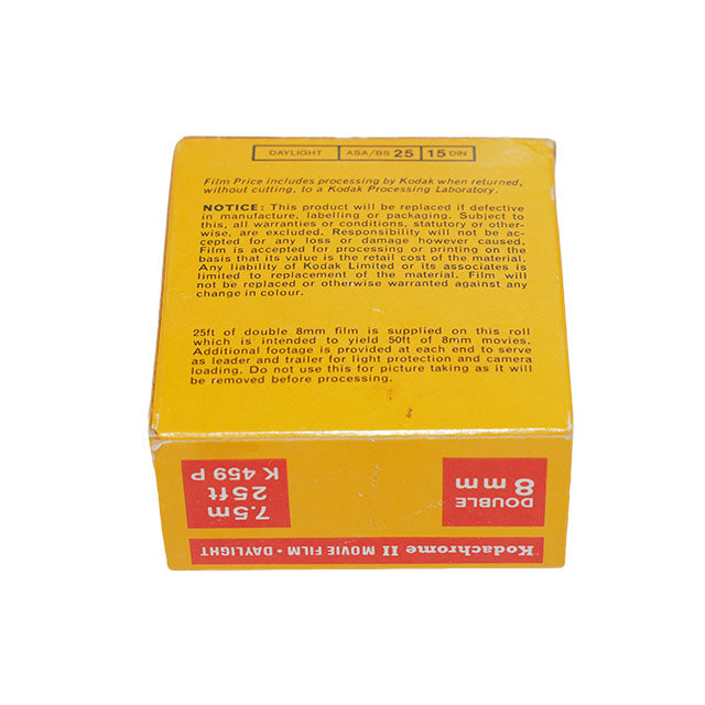 Kodachrome II 8mm smalfilm - 3 pk