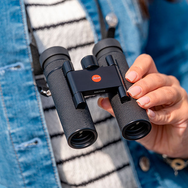 Leica Noctivid 8x25 Sort Læder