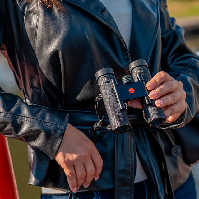 Leica Noctivid 8x25 Sort Læder