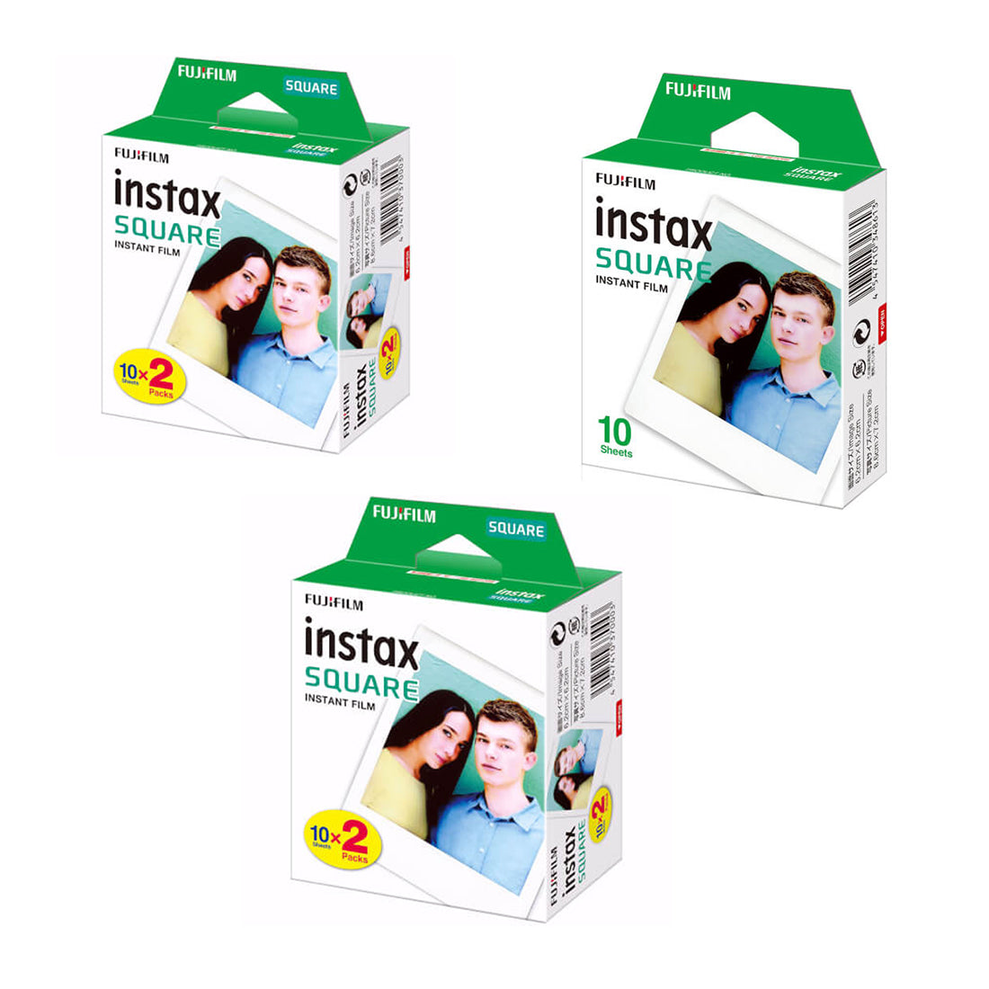 Fujifilm Instax Square Film 5x10 stk