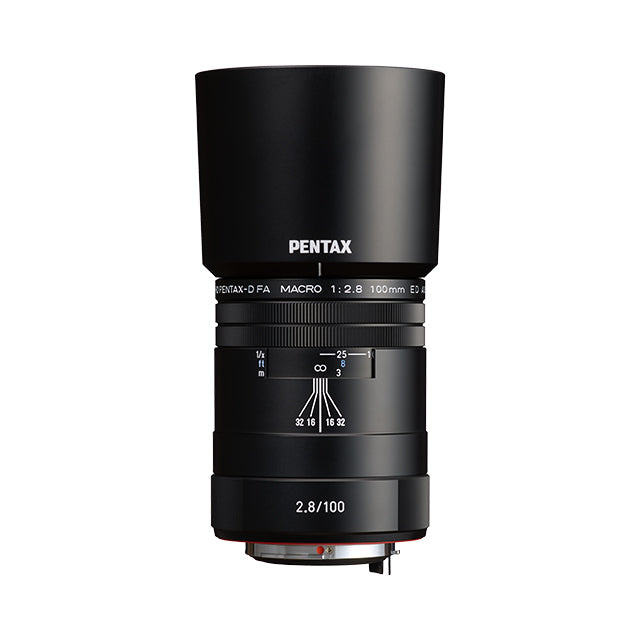 Pentax HD DFA 100mm Macro F/2.8 ED AW Sort