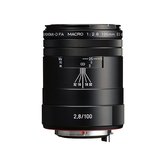 Pentax HD DFA 100mm Macro F/2.8 ED AW Sort