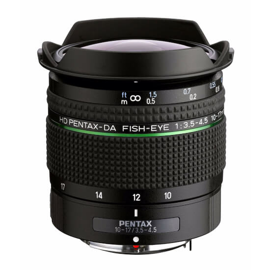 Pentax HD DA 10-17mm F/3.5-4.5 ED Fiskeøje