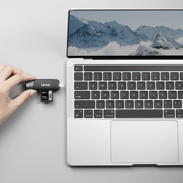 Lexar Kortlæser Dual Slot USB-A/C
