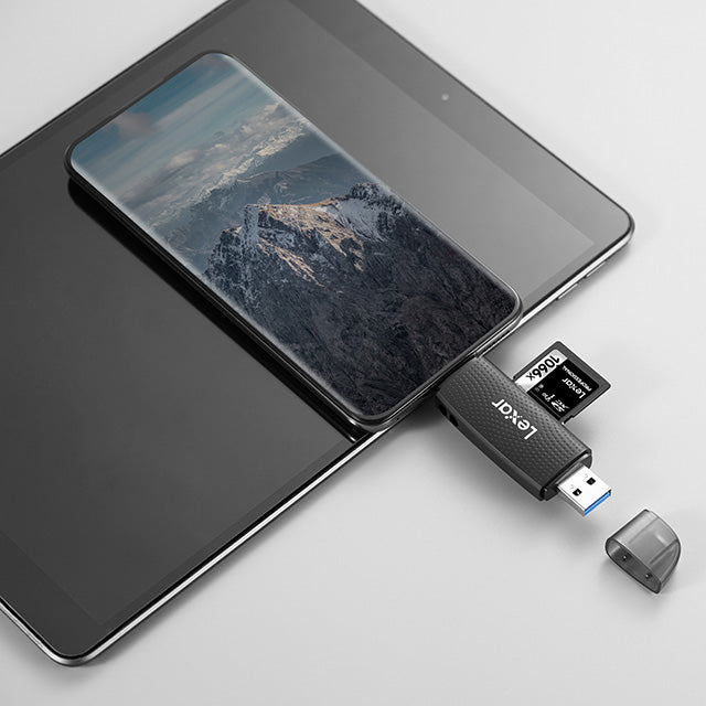Lexar Kortlæser Dual Slot USB-A/C