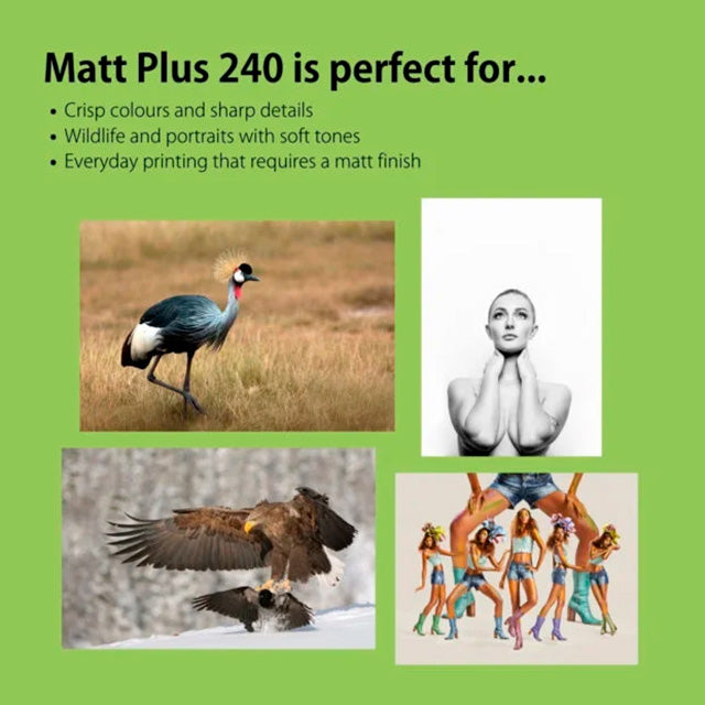Permajet Matt Plus 240g 13x18 cm 100 ark