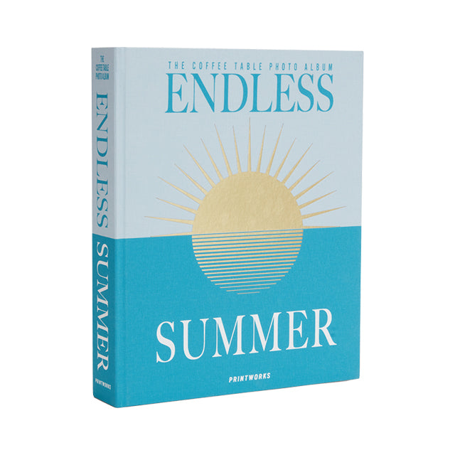 Printworks Coffee Table Fotoalbum Endless Summer Turkis