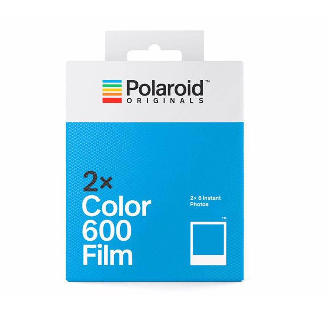 Polaroid 600 Farvefilm Hvid Ramme 2-pk