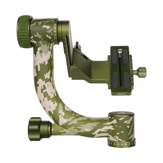 Sirui CT-3204 Kulfiberstativ + CH20 Gimbal Hoved Camoflage 