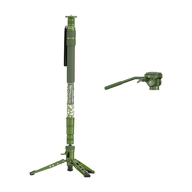 Sirui Monopod Video Sæt Camouflage CVM-145P + CT5X