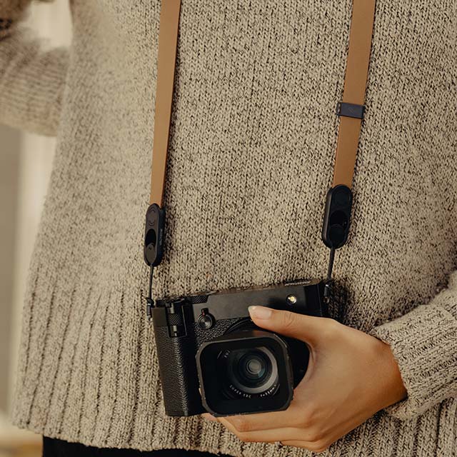 Peak Design Form Leather Kamerarem Tan